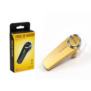 Fone De Ouvido Bluetooth Dourado V4.1 HBT-10 INFOKIT