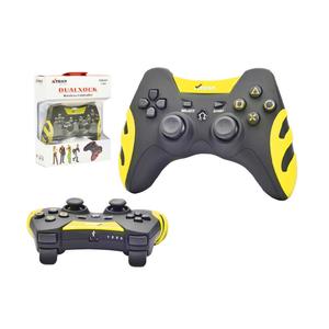 Controle Sem Fio Recarregável 4 Em 1 Pc Ps1 Ps2 Ps3 Amarelo Xd-503 xd-503 XTRAD