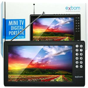 Mini Tv Digital Portatil 7'' Mtv-70A MTV-70A EXBOM