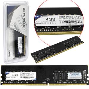 Memoria Ram Ddr4 4Gb 2133Mhz Pc Gloway Black PC4-17000 GLOWAY