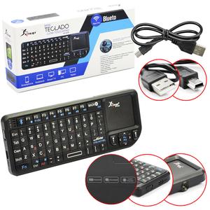 Mini Teclado Touch Pad Mouse Laser Bluetooth Sem Fio Knup Kp-2039 Mini Teclado GENERICO