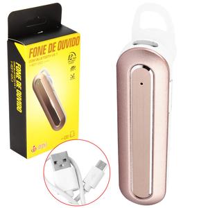 Fone De Ouvido Bluetooth 4.1 Com Modo Chamada - Rosa HBT-20 INFOKIT