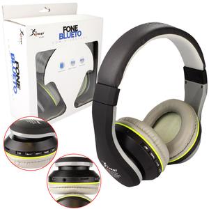 Headphone Bluetooth Fm E Cartão Sd Dobravel Preto KP-409 KNUP