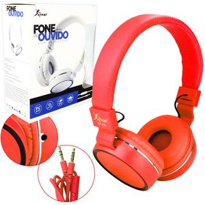 Headphone Com Microfone P2 Dobravel Cores Sortidas KNUP KP-421 KP-421 KNUP