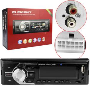 Rádio Automotivo Bluetooth Usb Som Carro Mp3 Sd Card Relogio Element Element GENERICO