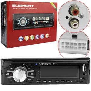 Rádio Automotivo Bluetooth Usb Som Carro Mp3 Sd Card Relogio Element Element GENERICO