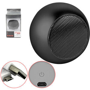 Caixa De Som Bluetooth Mini Speaker 3W Preto MINI GENERICO