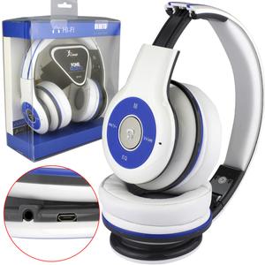 Headphone Fone Ouvido Bluetooth Fm/sd Atende Chamada Kp-411 Branco KP-411 KNUP