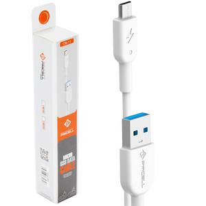 Cabo Micro USB V8 1 Metro Branco PMCELL CB-11 PMCELL