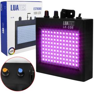 Strobo 108 Leds Rgb 18w Luatek LK-108 lk-108 LUATEK