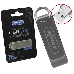 Pendrive 16gb high speed 3.0 Prata Knup Com Garantia e Nota KP-U17 KNUP