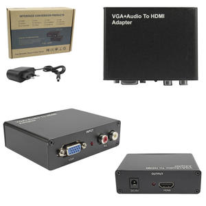 Conversor VGA Para HDMI Com Áudio RCA HWH-2058 HWH-2058 GENERICO