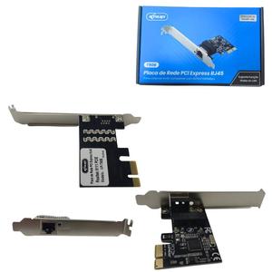 Placa De Rede Pci Express 10 100 1000 KP-T90 KP-T90B KNUP