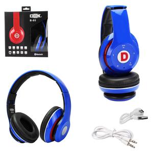 Headphone Bluetooth SD Card FM Azul Dex B-65 B-65 DEX