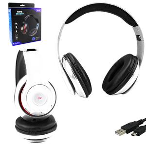 Headphone Bluetooth 2.4 P2 SD Card FM Mp3 Branco KNUP KP-415 KP-415 KNUP