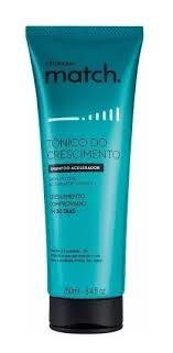 MATCH SHAMPOO SCIENCE CRESCIMENTO 250ml. 82859 O BOTICARIO