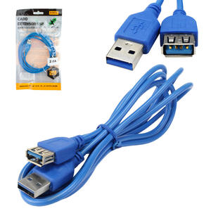 Cabo Extensor USB 2.0 Macho para Femea 2 Metros XC-M/F-01 X-CELL