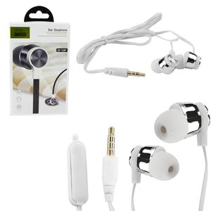 Fone de Ouvido Intra-Auricular Com Microfone Extra Bass Branco Shinka EX-15AP EX-15AP SHINKA