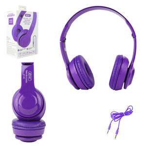 Headphone Com Microfone Bass Roxo KNUP KP-435 KP-435 KNUP