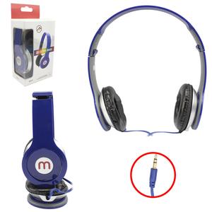 Headphone Super Bass Plug P2 Azul Knup MS8 MS-8 XTRAD