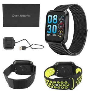 Relógio Inteligente Smartwatch Bluetooth Resistente a Água Preto e Verde SMART BRACELET SMART BRACELET GENERICO