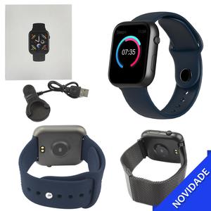 Relógio Inteligente Smartwatch Bluetooth Multi Funções Azul SMART BRACELET SMART BRACELET GENERICO