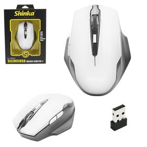 Mouse Wireless Alcance de 10 Metros 1600 Dpi amarelo Shinka E-1900 E-1900 SHINKA