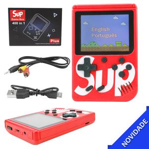 Mini Vídeo Game Portátil SUP 400 Jogos Clássico Vermelho UXJ-996 UXJ-996 GENERICO