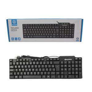 Teclado USB 105 Teclas Macias Cabo 1,3 Metros TPC-069 HOOPSON