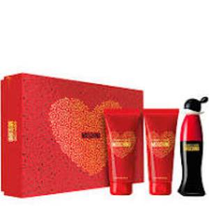 KIT MOSCHINO CHEAPANDCHIC (TOIALETTE 50ML + LAIT 100ML + BAIN DE FLOIE 100ML) MOSCHINO BELLA FAMME