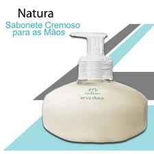 ERVA DOCE SABONETE CREMOSO MÃOS 250ML 877829 NATURA