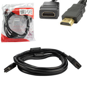 Cabo Extensor HDMI 1.4 Macho Para Fêmea Com Filtro 4K 2 Metros Lotus HDMI - HDMI FEMEA GENERICO