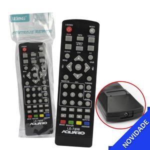 Controle Remoto Conversor Aquario LE 7458 LE-7458 lelong