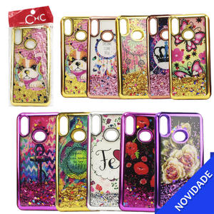 Capa Protetora Para Celular Samsung A10S Com Glitter CAPA A10S GENERICO