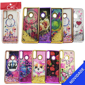 Capa Protetora Para Celular Samsung A20S Com Glitter Cores Diversas CAPA A20S GENERICO