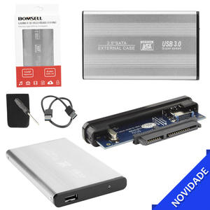 Case 2,5 Hd Sata Usb 3.0 Externo Cinza S2522U3 S2522U3 BOMSELL