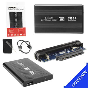 Case 2,5 Hd Sata Usb 3.0 Externo Preto S2522U3 S2522U3 BOMSELL