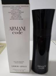 TESTER ARMANI CODE TOILETTE POUR HOMME 75ML GIORGIO ARMANI BELLA FAMME