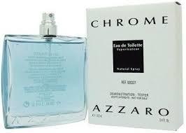 TESTER AZZARO CHROME EDT MASCULINO 100ML AZZARO BELLA FAMME