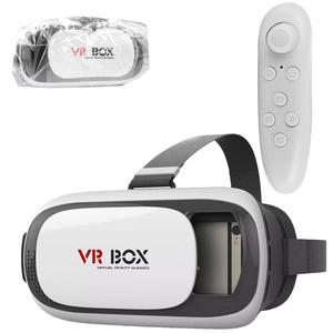 Óculos De Realidade Virtual 3D Box 2.0 Com Controle Bluetooth box GENERICO