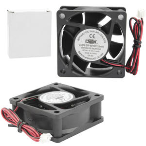 Cooler Fan Preto 60x60x25 6cm 60mm Preto DEX DX-6C DX-6C DEX