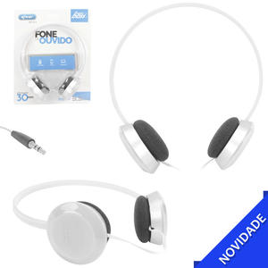 Headphone Super Bass Branco KP-413 Knup Kp-413 KNUP