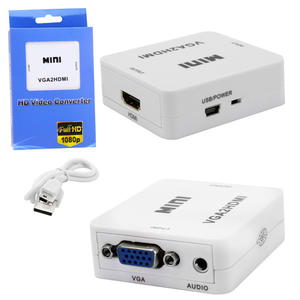 Conversor VGA Para HDMI Com Saída De Áudio VGA2HDMI GENERICO