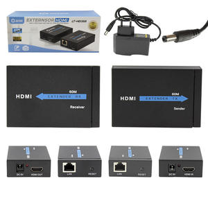 Extensor Hdmi Cat5 Cat6 Hdmi Bivolt 60 Metros De Alcance 1080P LT-HD388 LOTUS