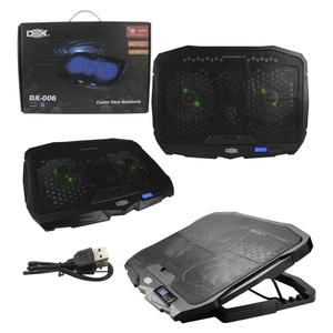 Suporte Para Notebook de 17 Polegadas Com 4 Coolers Verde DEX DX-006 DX-006 DEX