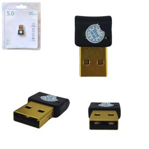 Adaptador Bluetooth USB Preto 5.0 AT-BL5.0 GENERICO