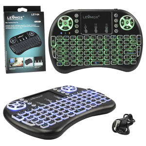 Mini Teclado Wireless Led Com Touchpad LEHMOX LEY-04 LEY-04 LEHMOX