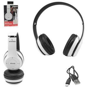 Fone De Ouvido Bluetooth Extra Bass Branco XTRAD LC-815 LC-815 XTRAD