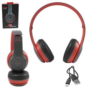 Fone De Ouvido Bluetooth Vermelho XTRAD LC-840 LC-840 GENERICO