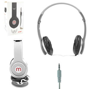 Headphone Super Bass Plug P2 Branco ALTOMEX A-567 A-567 ALTOMEX